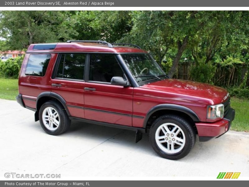 Alveston Red / Alpaca Beige 2003 Land Rover Discovery SE