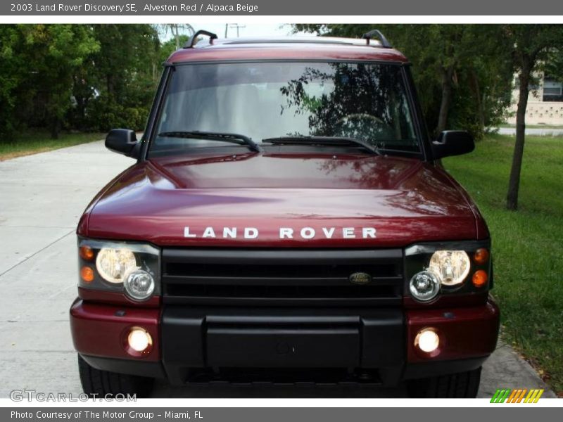 Alveston Red / Alpaca Beige 2003 Land Rover Discovery SE