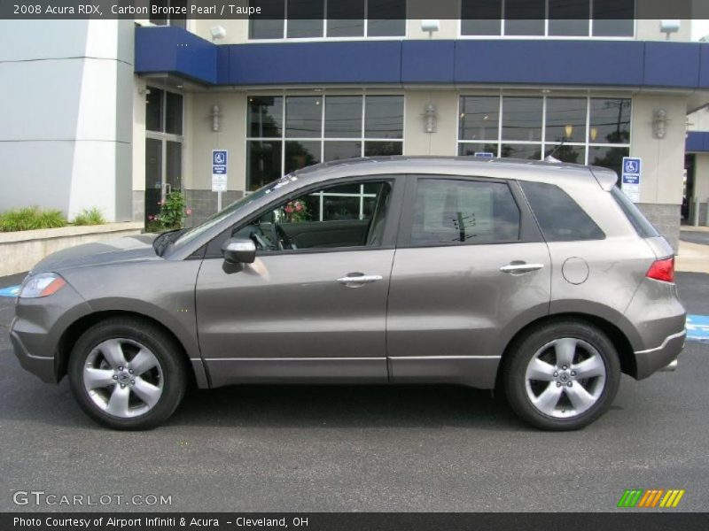 Carbon Bronze Pearl / Taupe 2008 Acura RDX