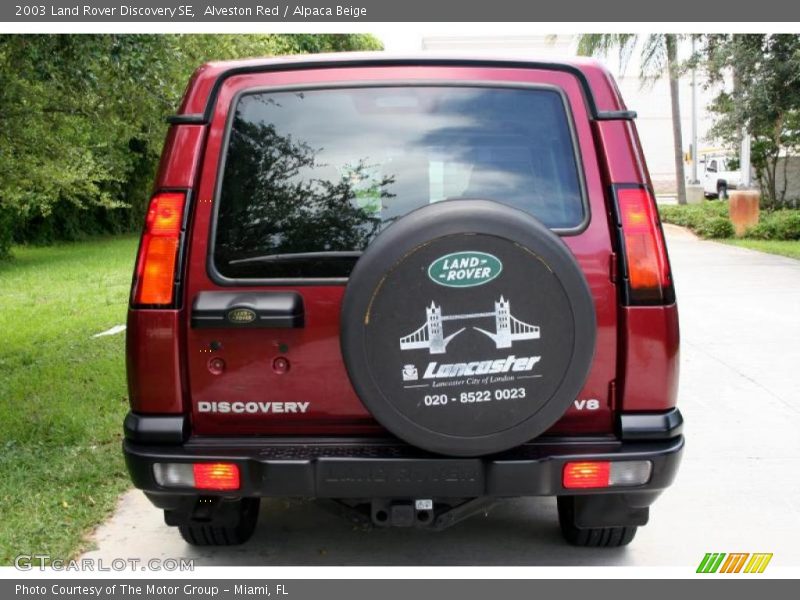 Alveston Red / Alpaca Beige 2003 Land Rover Discovery SE