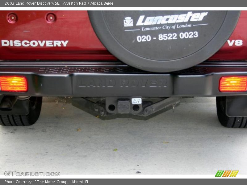 Alveston Red / Alpaca Beige 2003 Land Rover Discovery SE