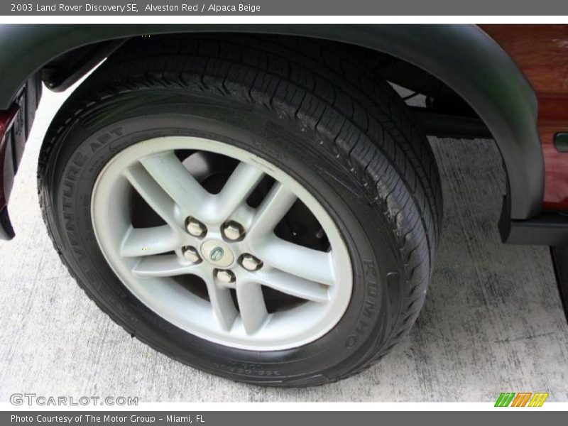 Alveston Red / Alpaca Beige 2003 Land Rover Discovery SE