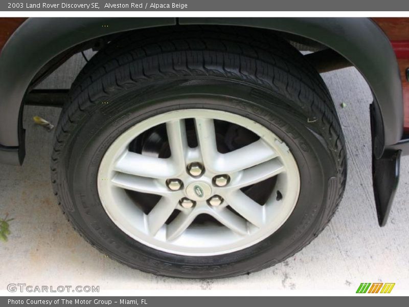 Alveston Red / Alpaca Beige 2003 Land Rover Discovery SE