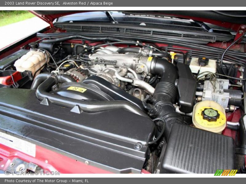 Alveston Red / Alpaca Beige 2003 Land Rover Discovery SE