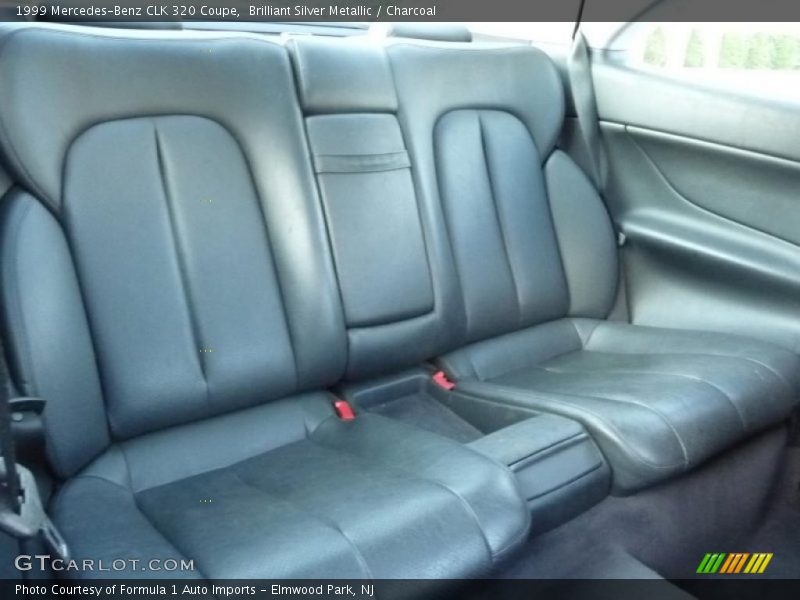 Brilliant Silver Metallic / Charcoal 1999 Mercedes-Benz CLK 320 Coupe