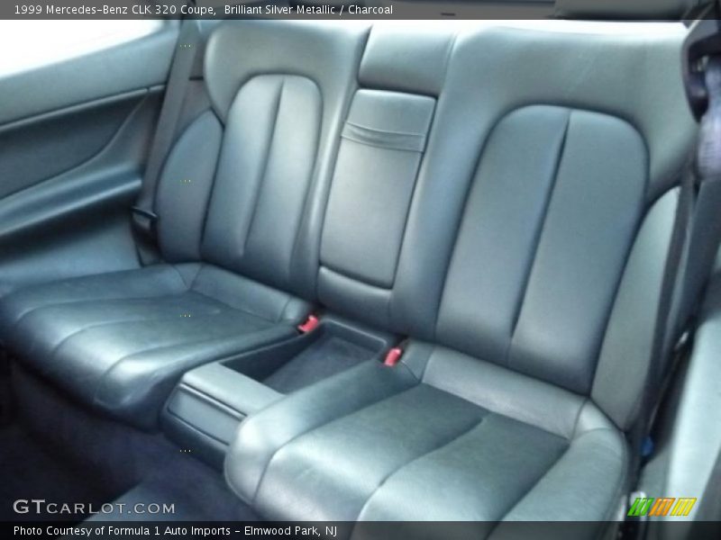 Brilliant Silver Metallic / Charcoal 1999 Mercedes-Benz CLK 320 Coupe