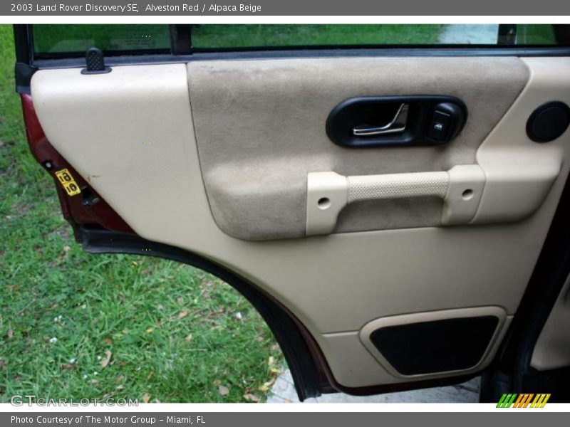 Alveston Red / Alpaca Beige 2003 Land Rover Discovery SE