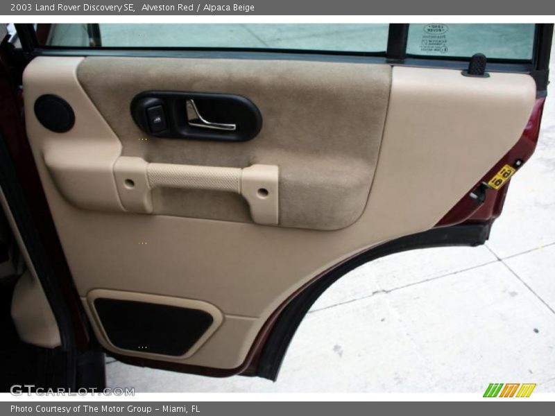 Alveston Red / Alpaca Beige 2003 Land Rover Discovery SE