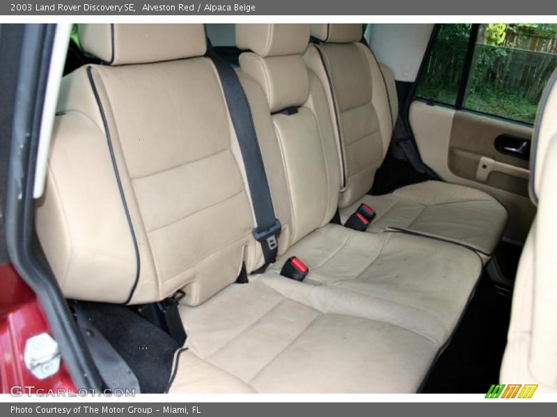 Alveston Red / Alpaca Beige 2003 Land Rover Discovery SE