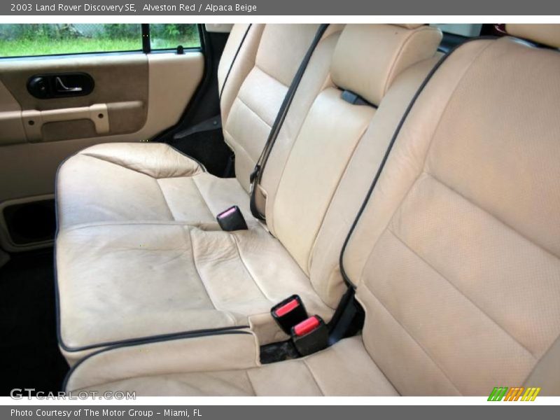 Alveston Red / Alpaca Beige 2003 Land Rover Discovery SE