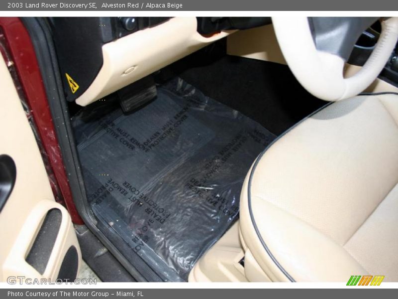 Alveston Red / Alpaca Beige 2003 Land Rover Discovery SE