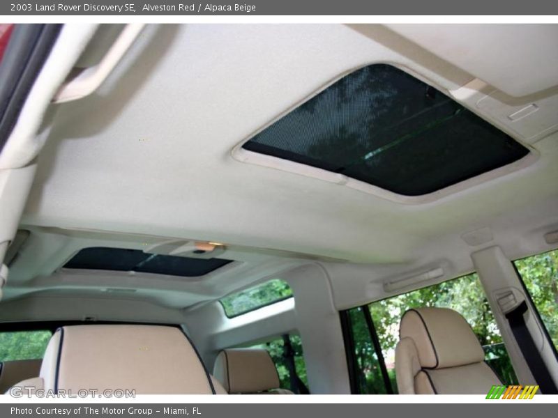 Alveston Red / Alpaca Beige 2003 Land Rover Discovery SE