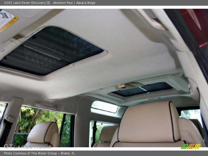 Alveston Red / Alpaca Beige 2003 Land Rover Discovery SE