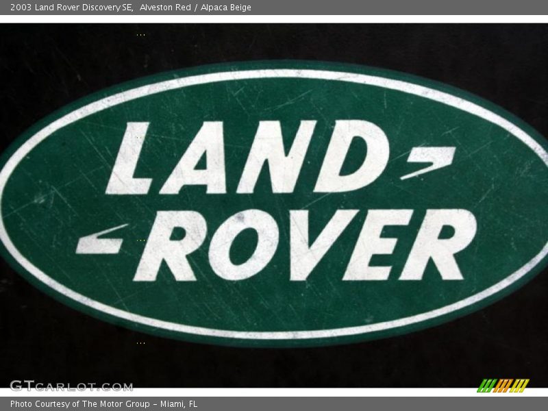Alveston Red / Alpaca Beige 2003 Land Rover Discovery SE