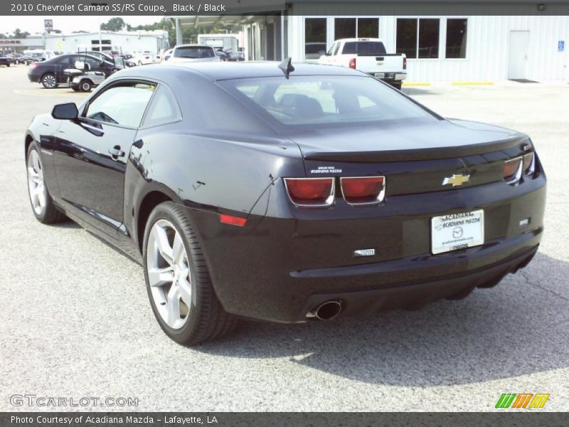 Black / Black 2010 Chevrolet Camaro SS/RS Coupe