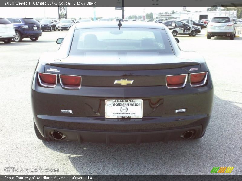 Black / Black 2010 Chevrolet Camaro SS/RS Coupe