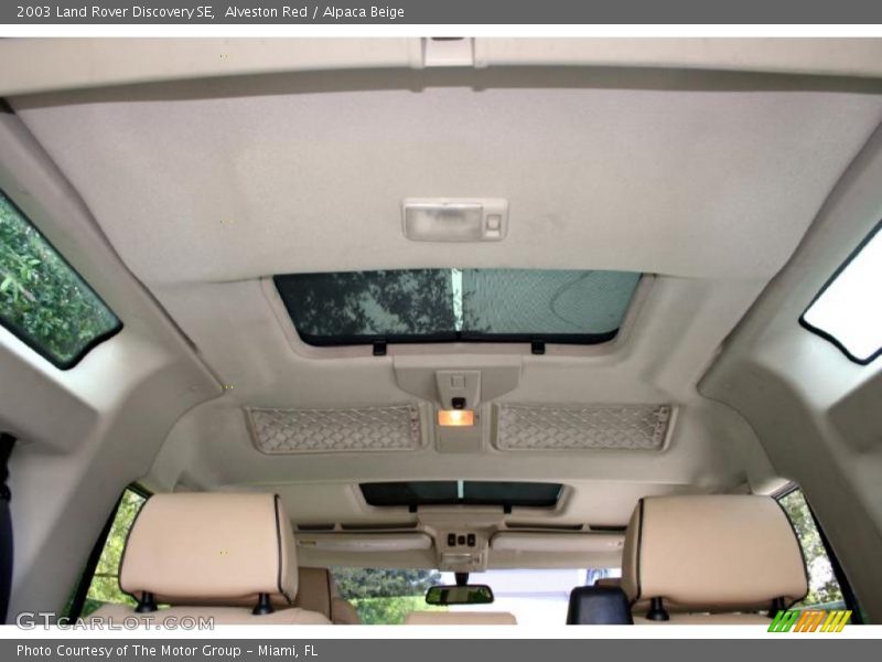 Alveston Red / Alpaca Beige 2003 Land Rover Discovery SE