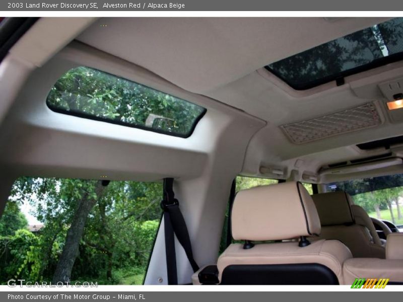 Alveston Red / Alpaca Beige 2003 Land Rover Discovery SE