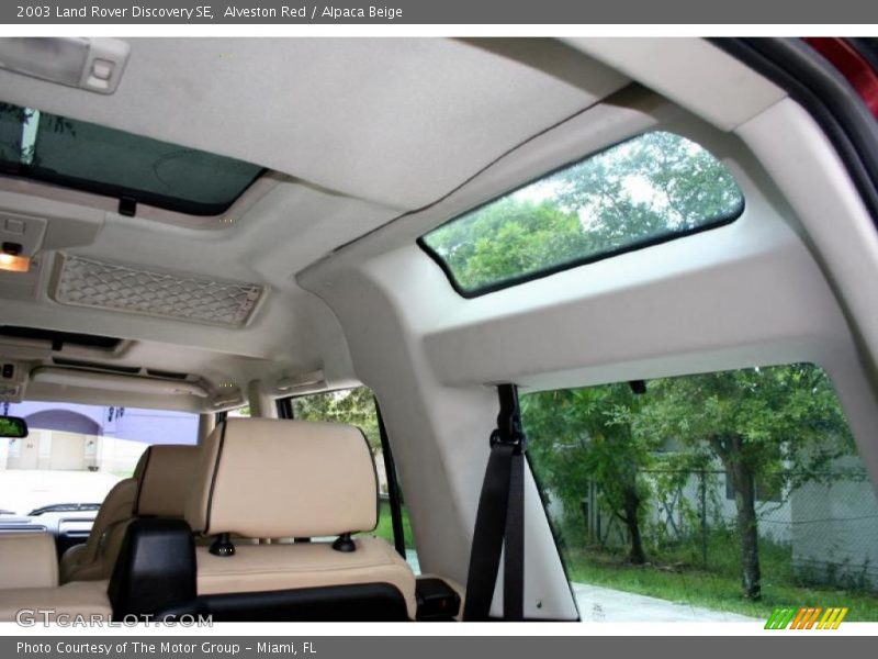 Alveston Red / Alpaca Beige 2003 Land Rover Discovery SE