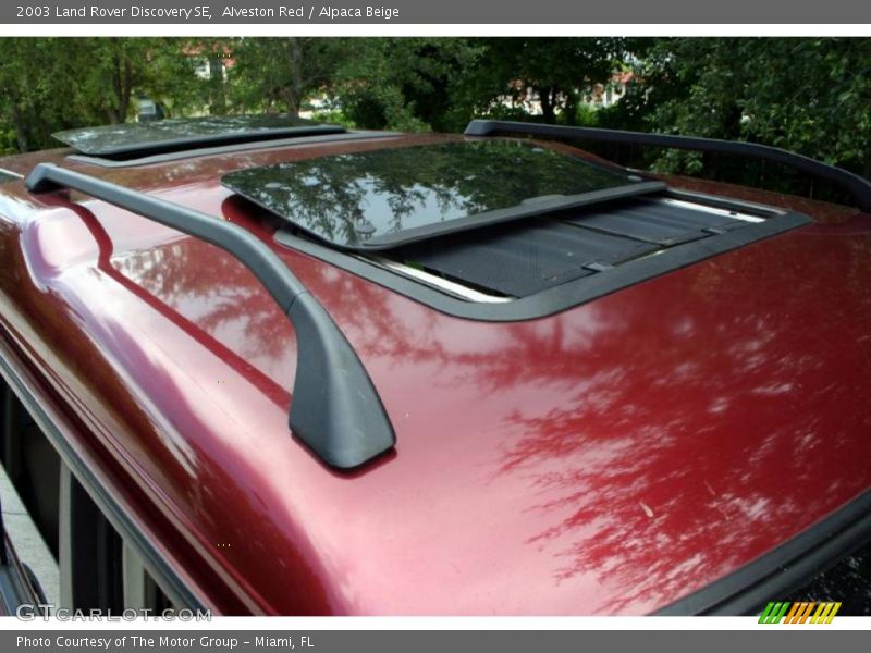 Alveston Red / Alpaca Beige 2003 Land Rover Discovery SE
