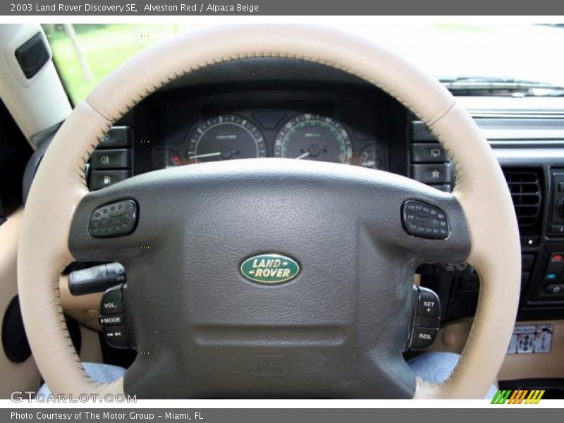 Alveston Red / Alpaca Beige 2003 Land Rover Discovery SE