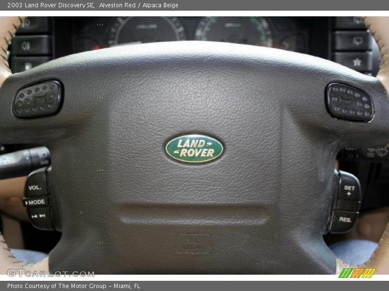 Alveston Red / Alpaca Beige 2003 Land Rover Discovery SE