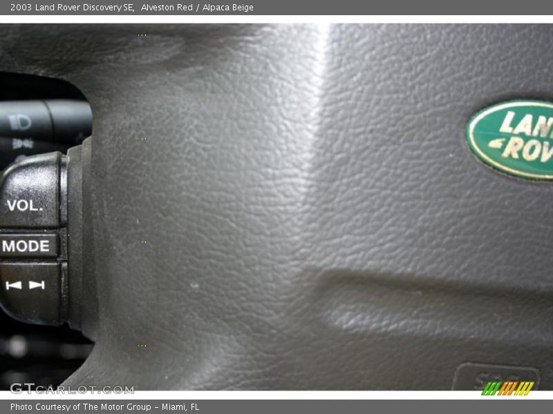 Alveston Red / Alpaca Beige 2003 Land Rover Discovery SE