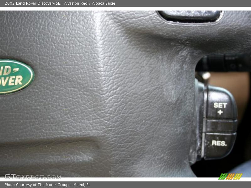 Alveston Red / Alpaca Beige 2003 Land Rover Discovery SE