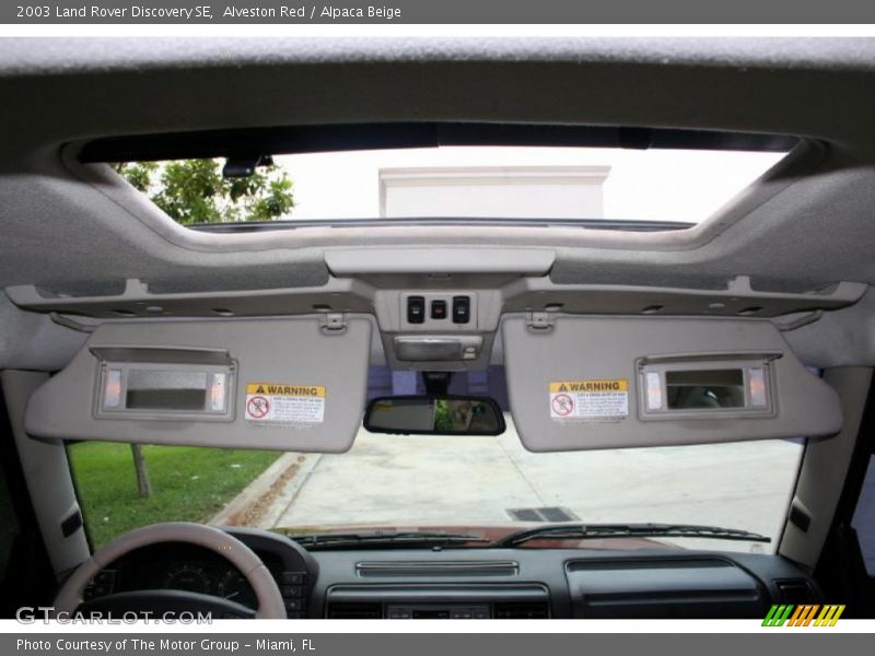Alveston Red / Alpaca Beige 2003 Land Rover Discovery SE