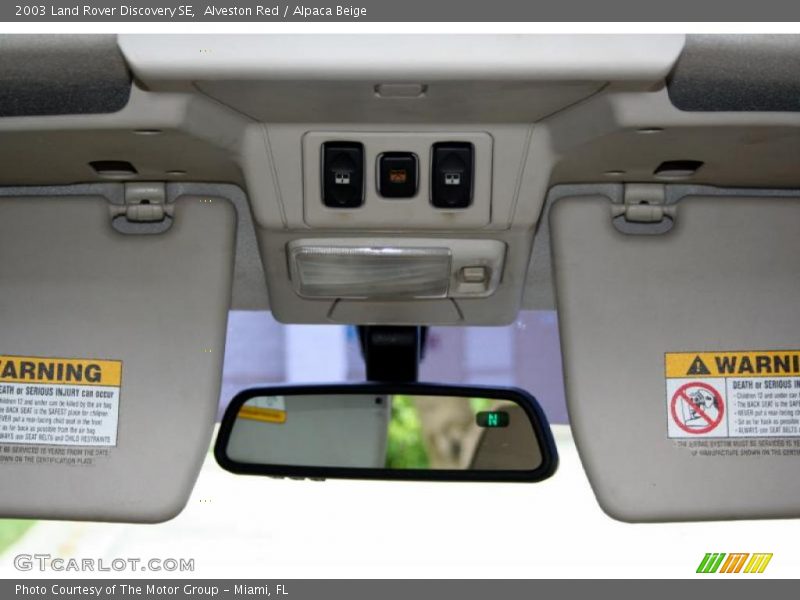 Alveston Red / Alpaca Beige 2003 Land Rover Discovery SE