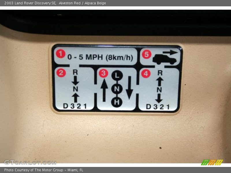 Alveston Red / Alpaca Beige 2003 Land Rover Discovery SE