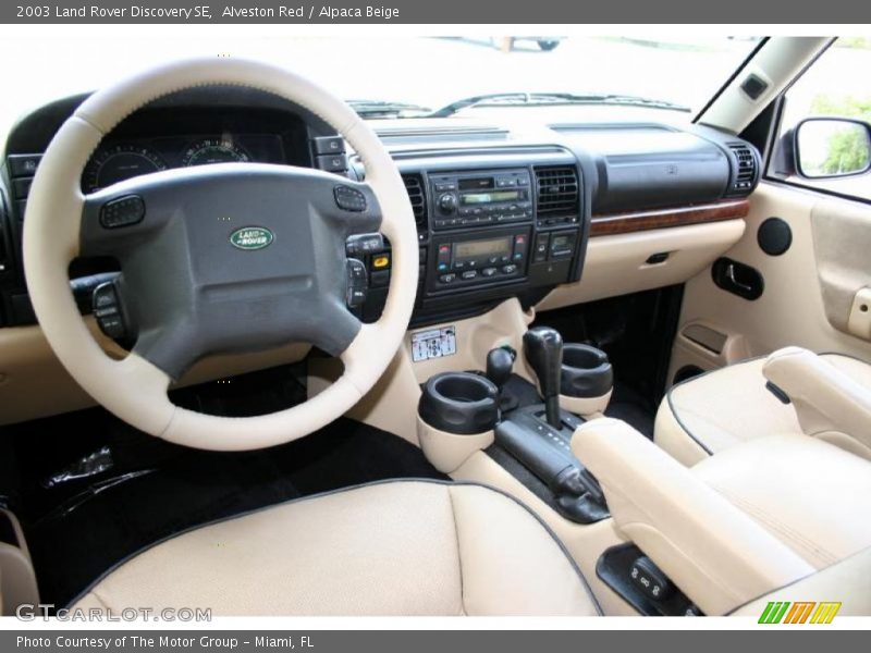Alveston Red / Alpaca Beige 2003 Land Rover Discovery SE