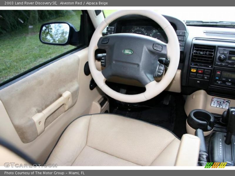 Alveston Red / Alpaca Beige 2003 Land Rover Discovery SE