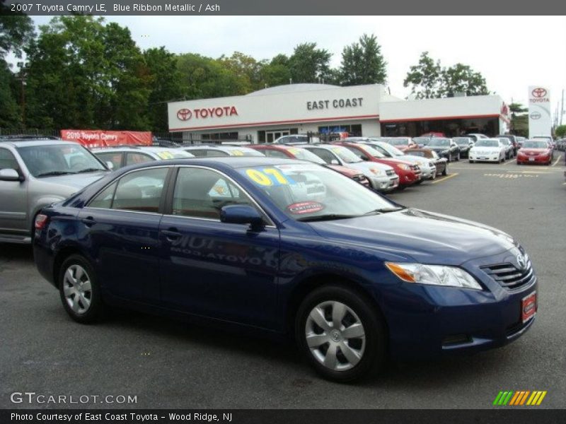 Blue Ribbon Metallic / Ash 2007 Toyota Camry LE