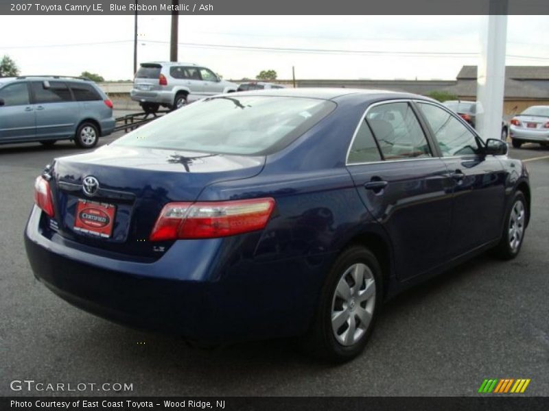 Blue Ribbon Metallic / Ash 2007 Toyota Camry LE