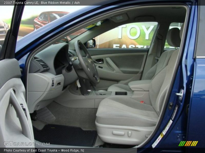 Blue Ribbon Metallic / Ash 2007 Toyota Camry LE