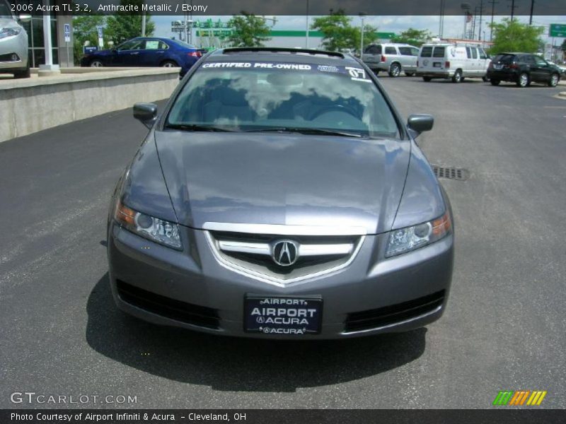 Anthracite Metallic / Ebony 2006 Acura TL 3.2