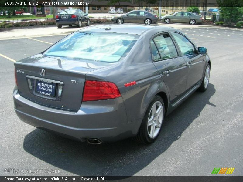Anthracite Metallic / Ebony 2006 Acura TL 3.2