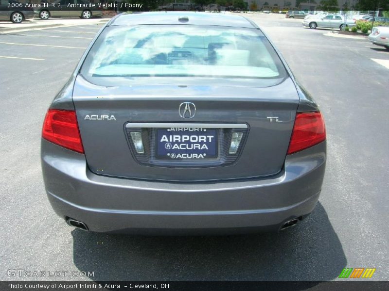 Anthracite Metallic / Ebony 2006 Acura TL 3.2