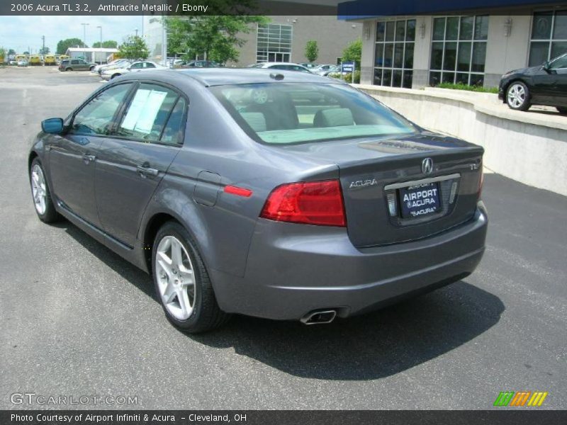 Anthracite Metallic / Ebony 2006 Acura TL 3.2