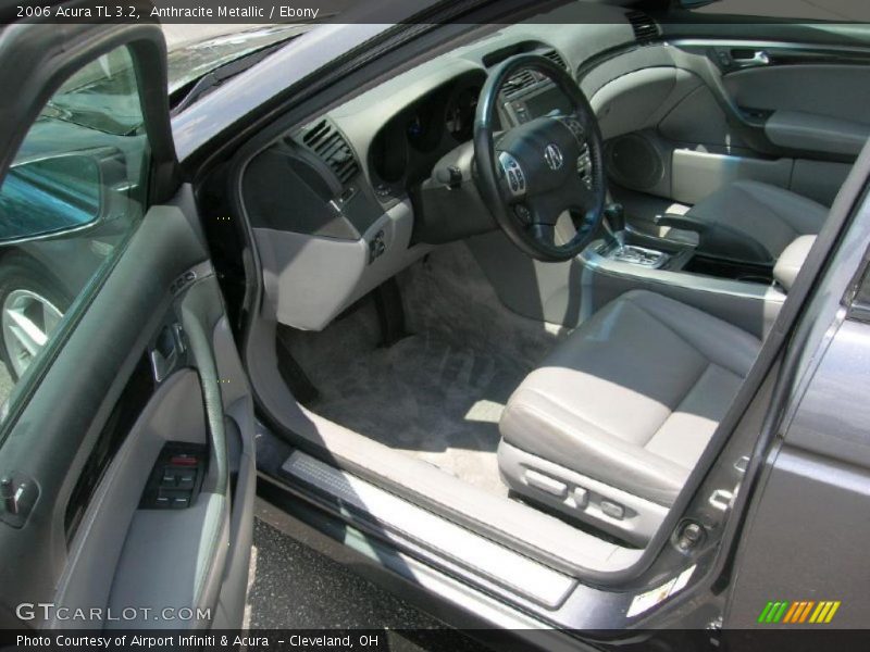 Anthracite Metallic / Ebony 2006 Acura TL 3.2