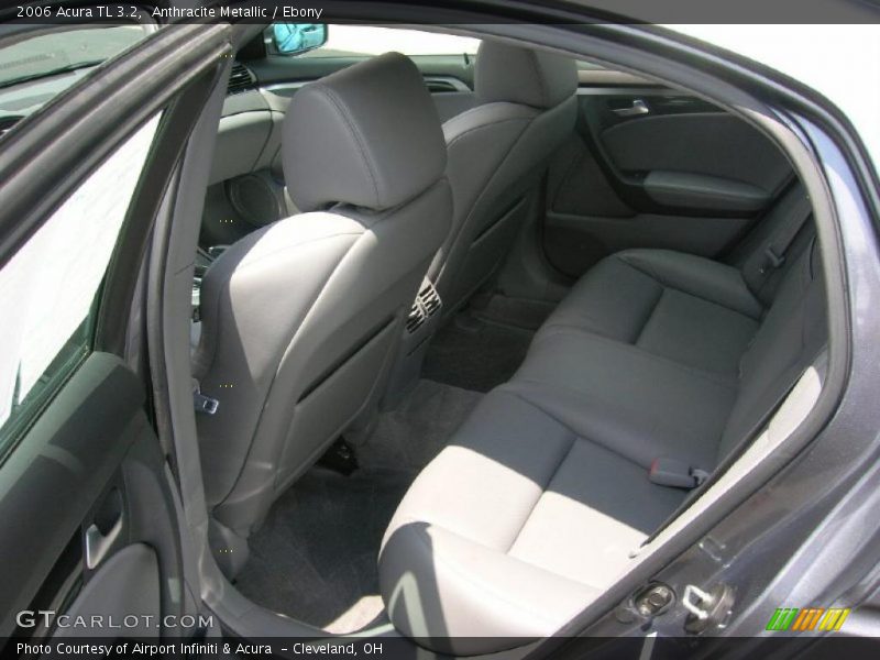 Anthracite Metallic / Ebony 2006 Acura TL 3.2