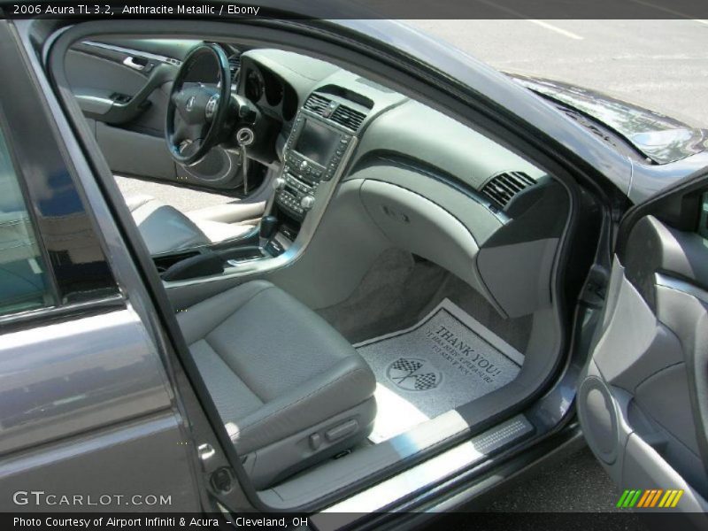 Anthracite Metallic / Ebony 2006 Acura TL 3.2