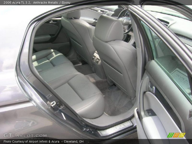 Anthracite Metallic / Ebony 2006 Acura TL 3.2