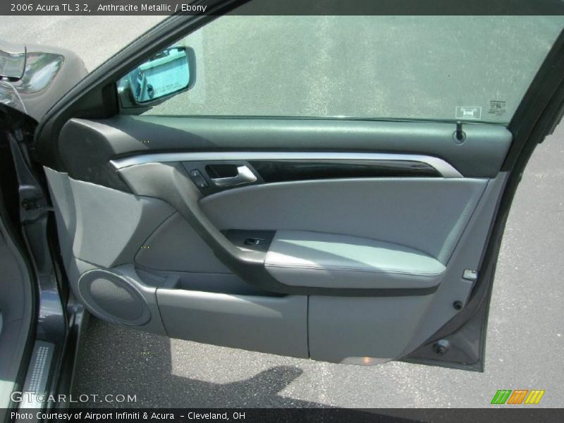 Anthracite Metallic / Ebony 2006 Acura TL 3.2
