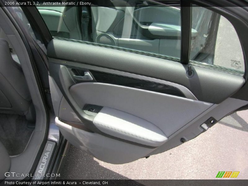 Anthracite Metallic / Ebony 2006 Acura TL 3.2
