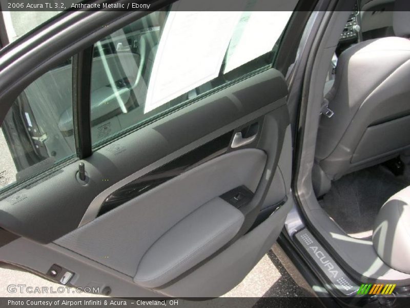 Anthracite Metallic / Ebony 2006 Acura TL 3.2