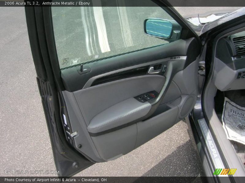 Anthracite Metallic / Ebony 2006 Acura TL 3.2