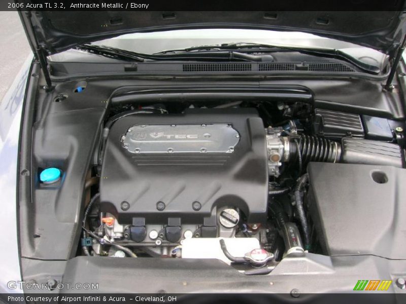 Anthracite Metallic / Ebony 2006 Acura TL 3.2