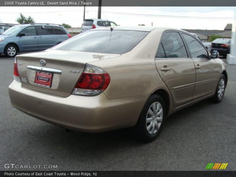 Desert Sand Mica / Taupe 2006 Toyota Camry LE